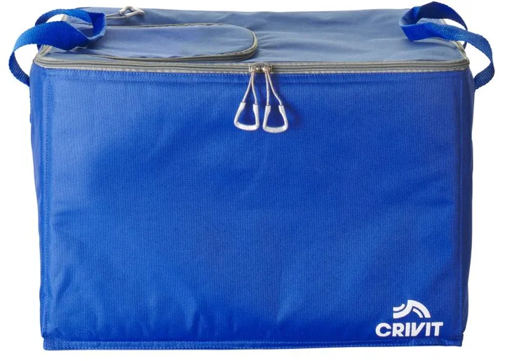 Термосумка Crivit 40 л для ящика з пляшками · Синя