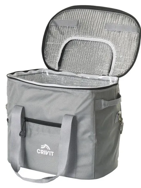 Термосумка Crivit 35 л · Сіра